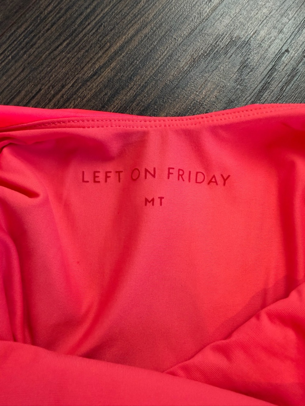 LEFT ON FRIDAY Women’s Weekender Suit Rescue Neon Red Size Medium Tall - Picture 8 of 11